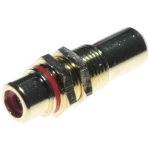 Lyndahl RCA audio adapter [1x ženski cinch konektor - 1x ženski cinch konektor]  zlatna, crvena