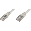 LAN (RJ45) Mreža Priključni kabel CAT 6 S/FTP 20 m Siva Dvostruko zaštićen econ connect slika