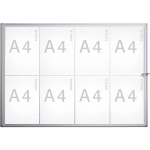 Maul Izlog MAULextraslim Upotreba za papirni fomat: 8 x DIN A4 Interijer 6820808 Aluminijum Srebrna 1 ST slika