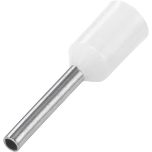 Kabelski završetak 1 x 0.75 mm² x 8 mm Izolirani dio Bijela TRU COMPONENTS 1091304 100 ST slika
