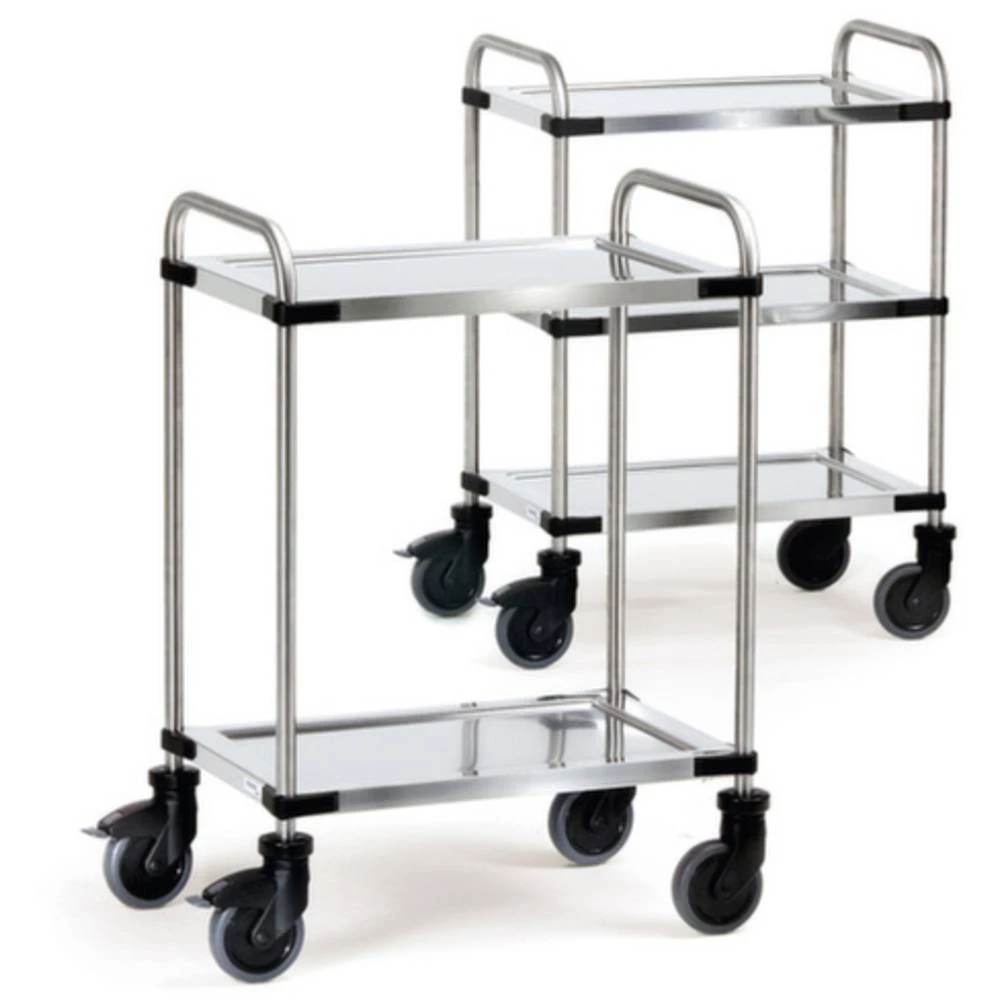 Fetra Hauptartikel 5036 etažna kolica nehrđajući čelik Opterećenje (maks.): 120 kg plemeniti čelik slika