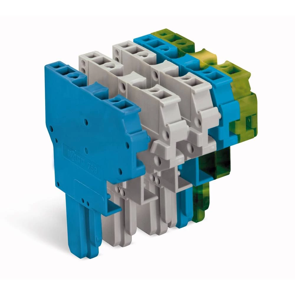 WAGO 769-506 pojedinačna stezaljka 5 mm opruga Dostupnost: l siva 250 St. slika