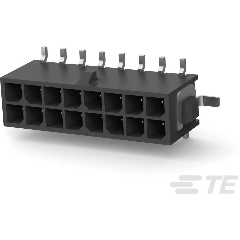 TE Connectivity ugradna standardna letva s muškim kontaktima 1-1586842-6 1 St. Tape on Full reel slika
