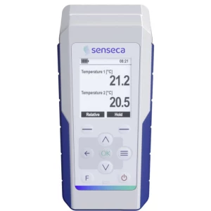 Senseca PRO S05.2 višenamjenski uređaj za pohranu podataka  Mjerena veličina temperatura, vlaga, protok zraka, pritisak, slika