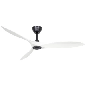 CasaFan ECO AIRSCREW 152 MS-MW stropni ventilator (Ø x V) 1520 mm x 275 mm Boja krila: mat-bijela Boja kućišta (detalji): crna (mat) slika