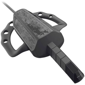 Igraće naglavne slušalice sa mikrofonom 3,5 mm priključak Sa vrpcom Gioteck TX-1 Tactical Comms Na ušima Crna slika