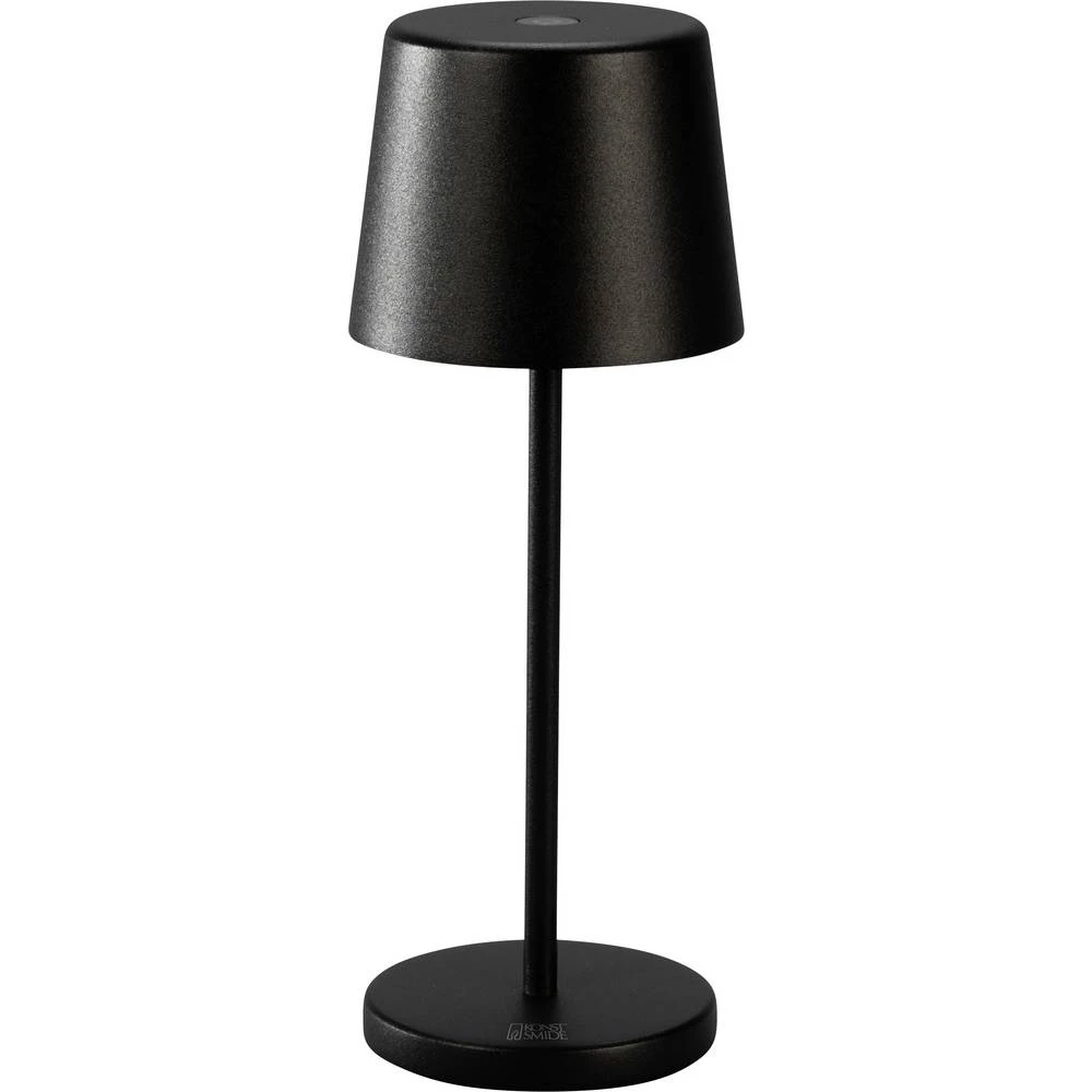 Konstsmide 7887-750 Vence Mini LED akumulatorska stolna lampa crna slika