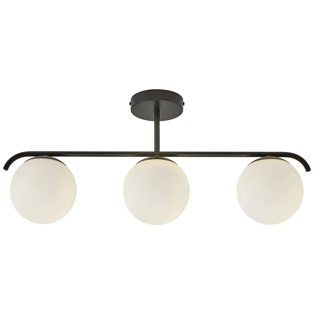 Nordlux Grant 3x15 2010583003 viseća svjetiljka E14 crna slika