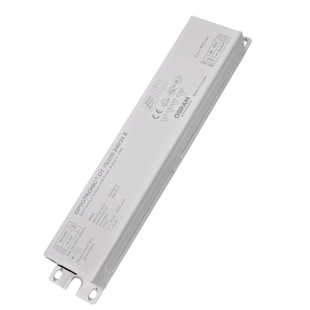 OSRAM OT 75/220-240/24 E VS10 LED transformator Konstantni napon 75 W 0 - 3.125 A 24 V/DC slika
