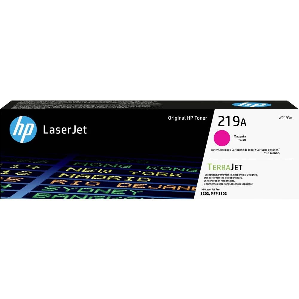HP toner HP 219A - Magenta - original - LaserJet original purpurno crven 0 Stranica W2193A slika