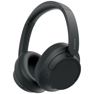 Sony WH-CH720N  Over Ear Headset Bluetooth® stereo crna smanjivanje šuma mikrofona, poništavanje buke slušalice s mikrofonom, personalizacija zvuka, kontrola glasnoće, okretni jastučiči za uši slika