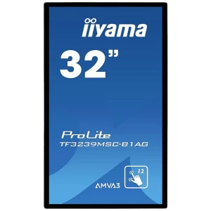 Iiyama ProLite TF3239MSC-B1AG led zaslon 81.3 cm (32 palac) Energetska učinkovitost 2021 G (A - G) 1920 x 1080 piksel Full HD 8 ms VGA, DisplayPort, HDMI™, audio line-in, audio line-out, USB, slika