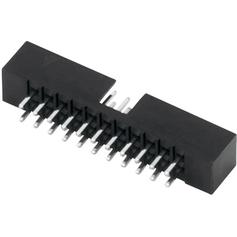 W & P Products 635-14-1-00 letva s igličastim kontaktima Raster: 2 mm Ukupan broj polova: 14 Broj redova: 2 1 St. slika