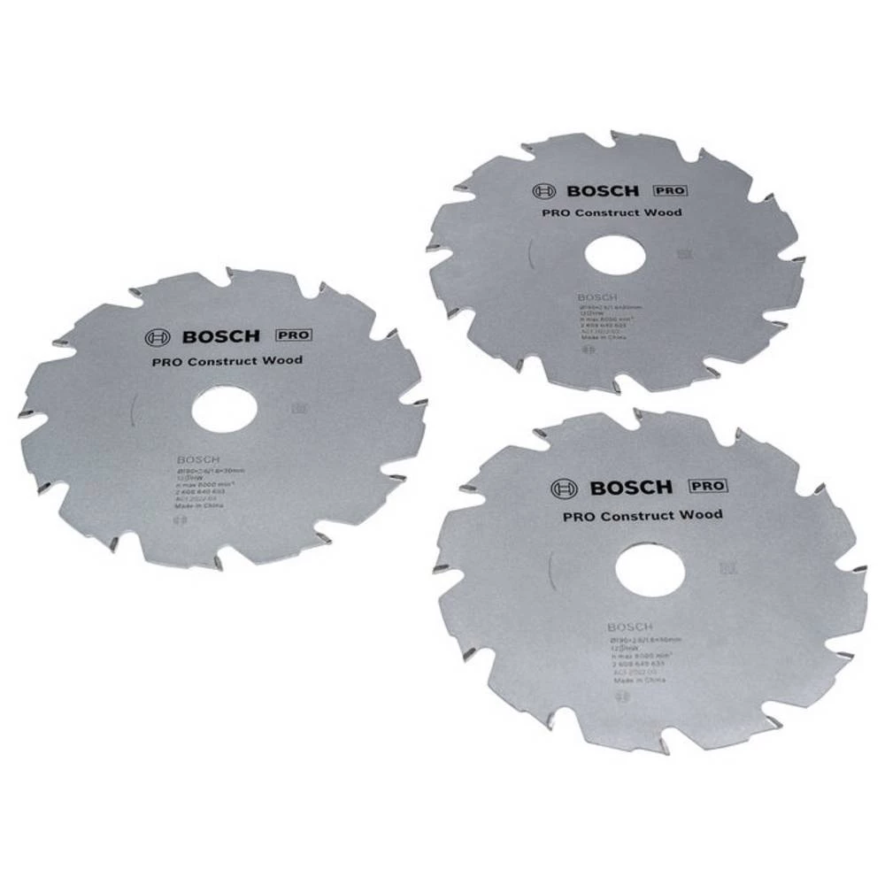 Bosch Accessories 2608644737 2608644737 komplet listova kružne pile 190 mm 3 kom. slika