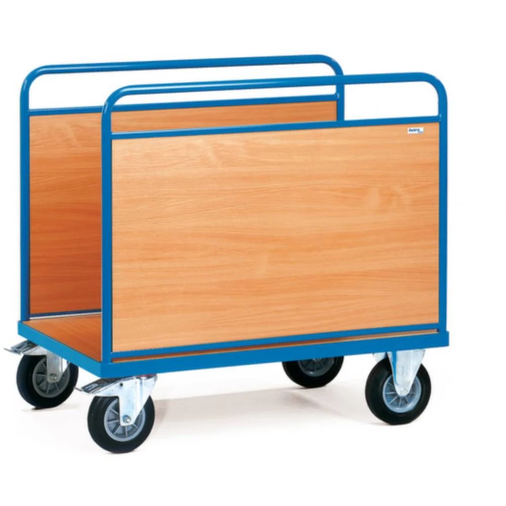 Fetra Hauptartikel 2542 kolica s platformom čelik obložen s prahom Opterećenje (maks.): 500 kg slika