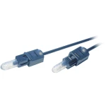 Toslink Digital-Audio priključni kabel [1x Toslink-utikač (ODT) - 1x Toslink-utikač (ODT)] 1 m crn
