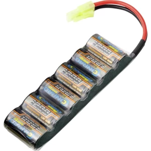 Conrad energy NiMH akumulatorski paket za modele 7.2 V 1300 mAh Broj ćelija: 6  side by side Mini-Tamiya utikač slika