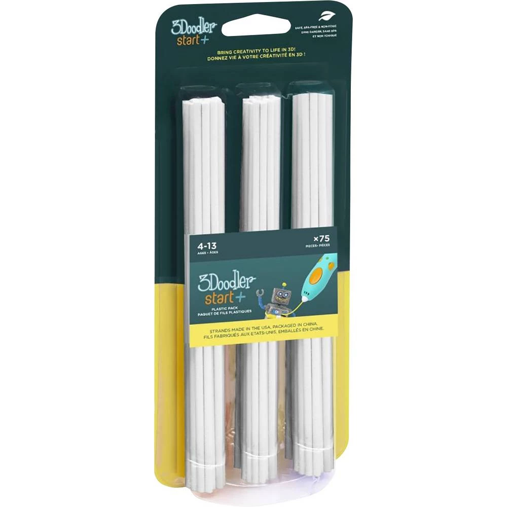 3Doodler    3DS-ECO01-WHITE-75    Start    3D pisač filament    PLA                bijela        75 St. slika