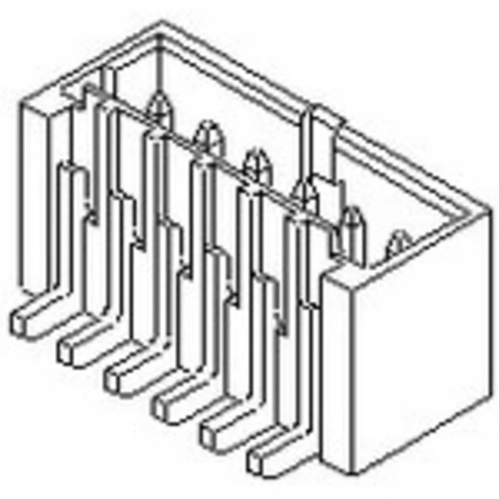 Molex 874371543 letva s igličastim kontaktima 1 St. slika