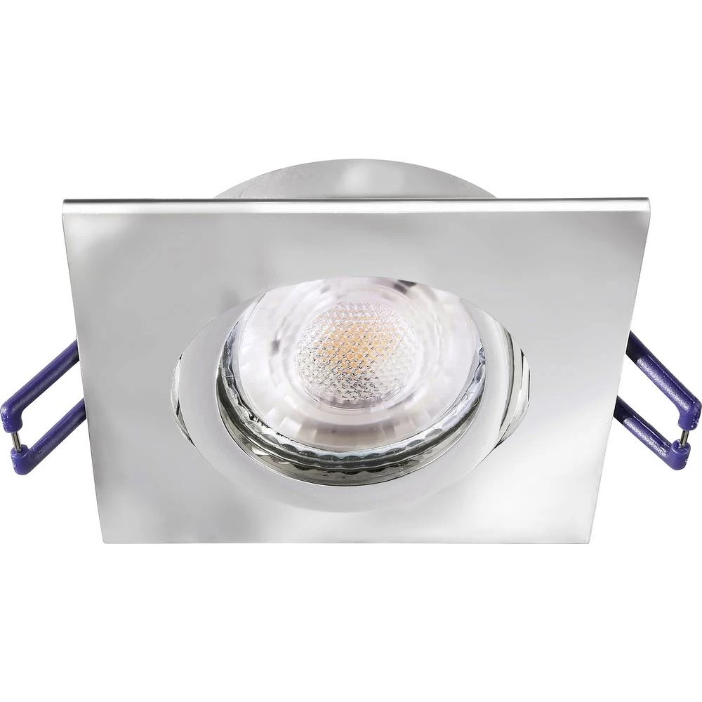 Deko Light Samsola, eckig, glänzend, Silber 110047 stropni reflektor srebrna (sjajna) slika