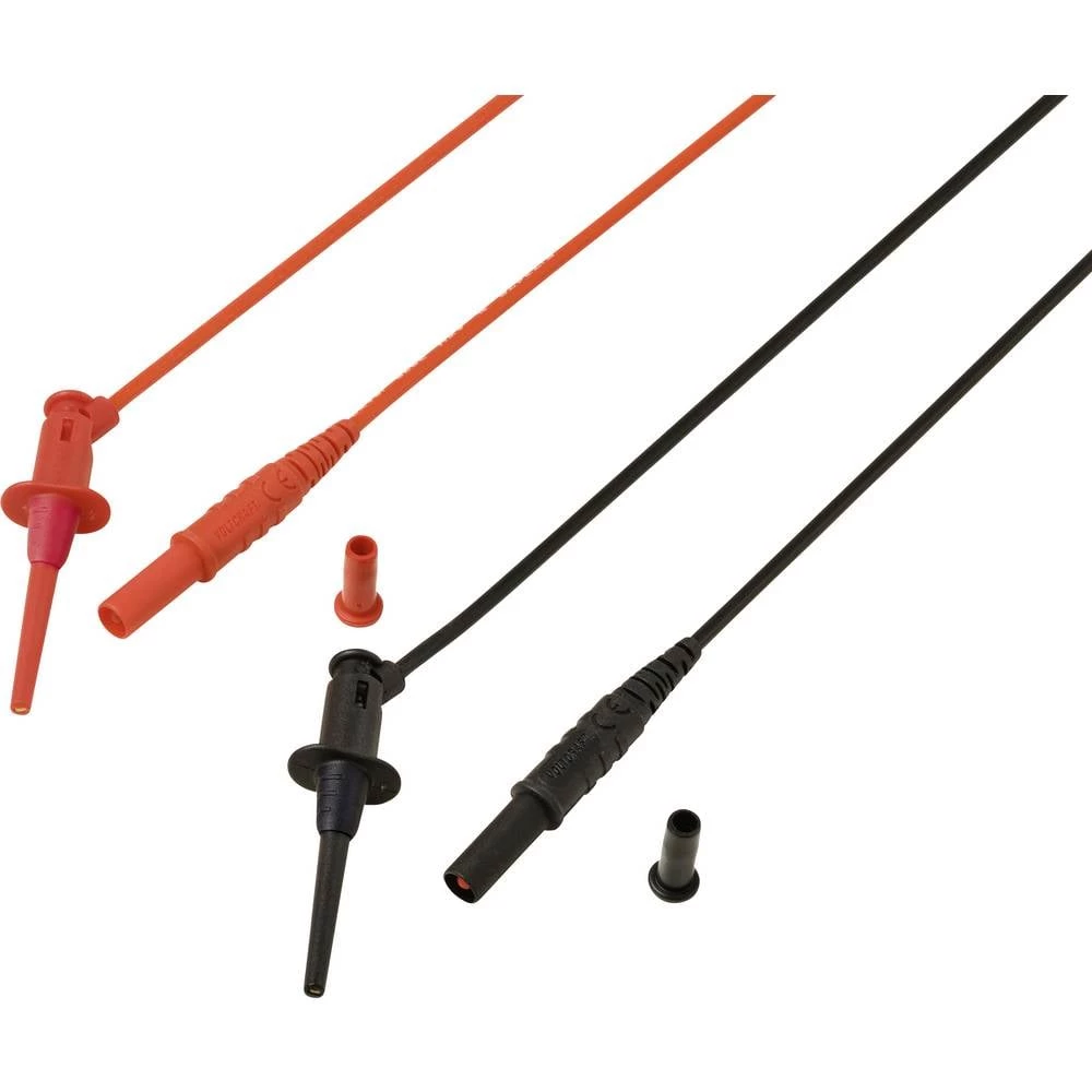 VOLTCRAFT MSL-528 mjerni vod 1.2 ms minijaturnom kukom za podizanje CAT II 300 V1 Par slika