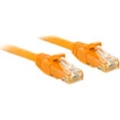 LINDY 48069 RJ45 mrežni kabel, Patch kabel cat 6 U/UTP 20.00 m žuta  1 St. slika