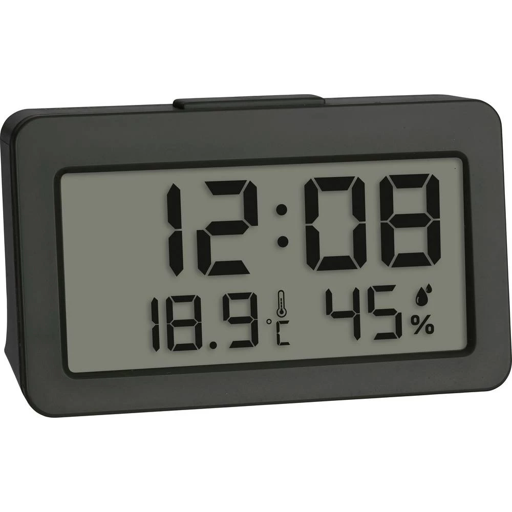 TFA Dostmann 60.2045.10 kvarčni budilica siva Vrijeme alarma 1 slika