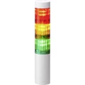 Signalni toranj LED Patlite LR4-302WJNW-RYG 3-bojno, Crvena, Žuta, Zelena 3-bojno, Crvena, Žuta, Zelena Stalno svjetlo 24 V/DC slika