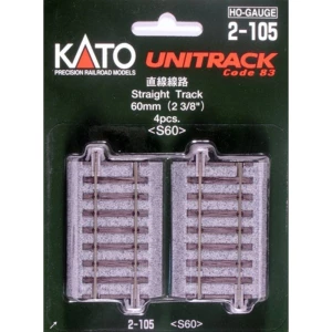 #####H0 Kato Unitrack 2-105 ravna tračnica 60 mm 4 St. slika