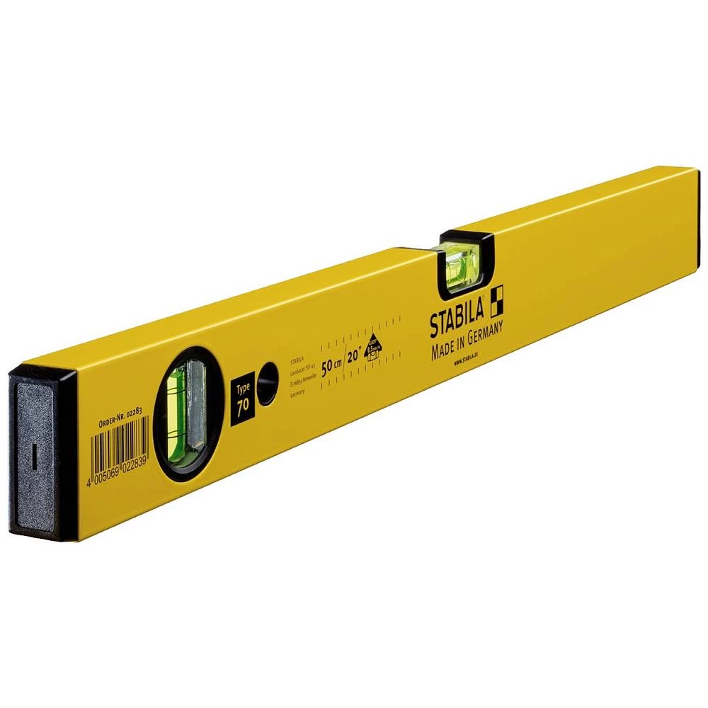 Stabila Type 70, 50 cm 2283 libela iz laganog metala 50 cm 0.5 mm/m slika