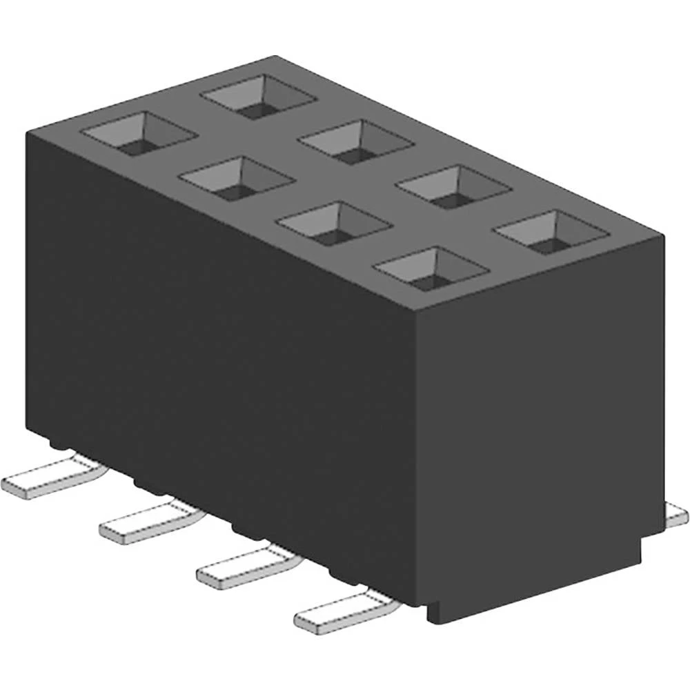 Molex ugradna standardna letva sa ženskim kontaktima Ukupan broj polova 6 Raster: 2 mm 873400613 kom. Tube slika
