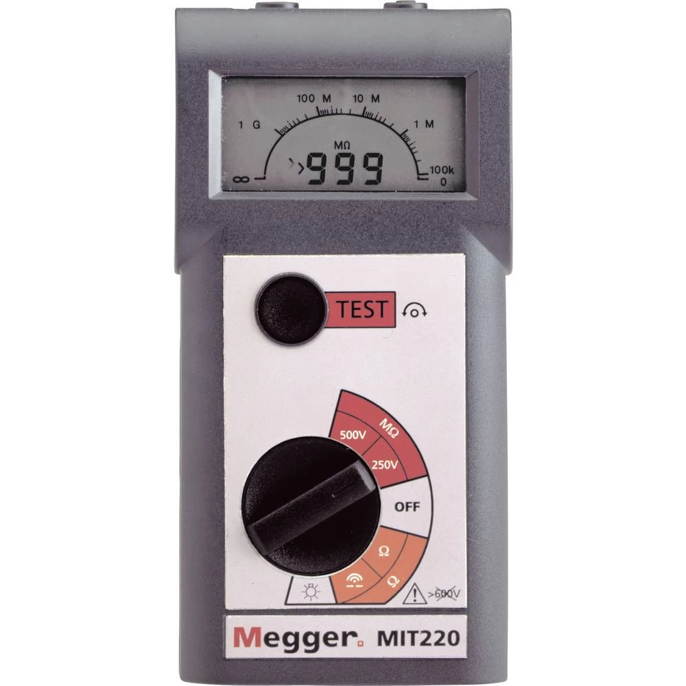 Megger MIT220-EN mjerač izolacije 250 V, 500 V 999 MΩ slika