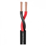 Hicon 440-0051FC zvučnički kabel 2 x 4.00 mm² crna Roba na metre