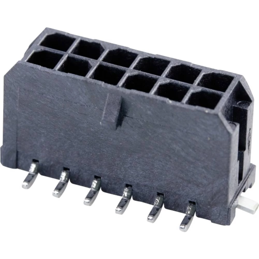 Molex ugradna standardna letva s muškim kontaktima Ukupan broj polova 12 Raster: 3 mm 430451220 1 St. Tape on Full reel slika
