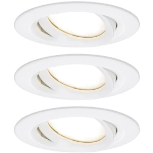 Paulmann Nova Plus Ugradno svjetlo za kupaonicu 3-dijelni komplet LED LED 20.4 W IP65 Mat-bijela slika