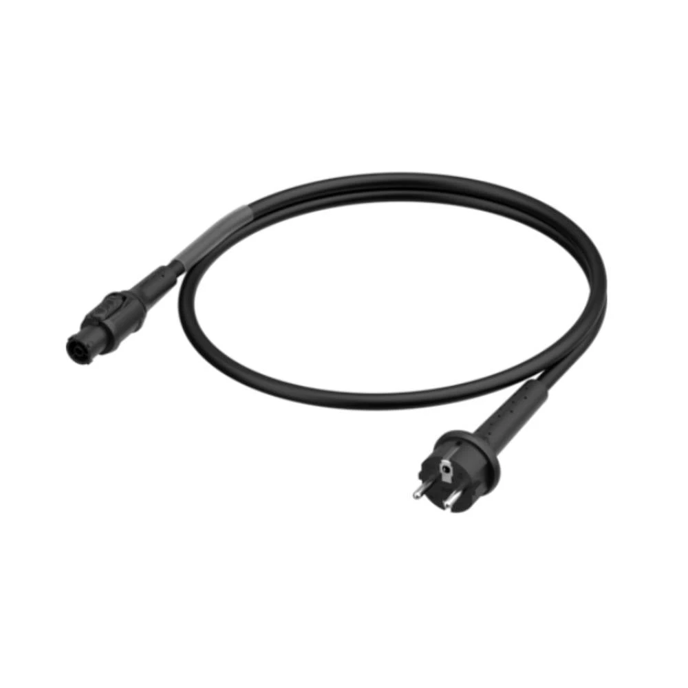 Neutrik 1028915 struja priključni kabel crna 3 m slika