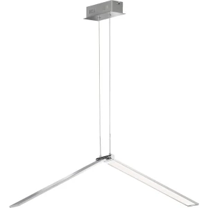 LED viseća svjetiljka 26.5 W Toplo-bijela WOFI Livia 6319.01.64.8000 Nikal (mat) slika