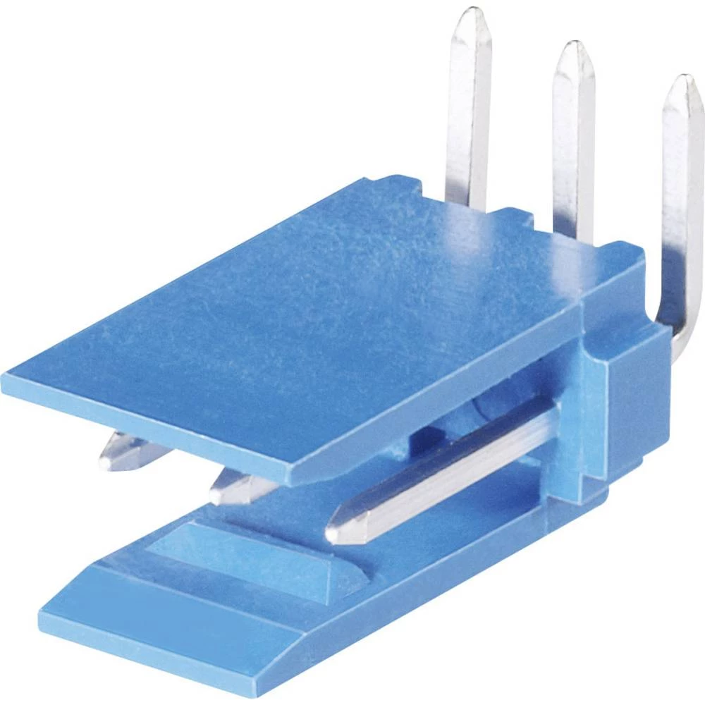 TE Connectivity standardna letva s muškim kontaktima AMPMODU HE14 Ukupan broj polova 3 Raster: 2.54 mm 281698-3 1 St. slika