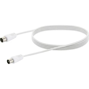 Schwaiger antene, SAT priključni kabel [1x #####IEC-Stecker - 1x #####IEC-Buchse] 3.0 m   bijela slika