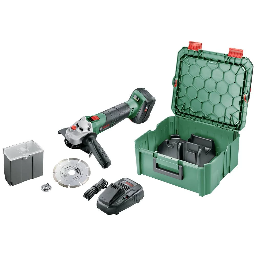 Bosch Home and Garden AdvancedGrind 18V 06033D9003 akumulatorska kutna brusilica  125 mm uklj. akumulator, uklj. punjač, uklj. kofer  18 V 4.0 Ah slika