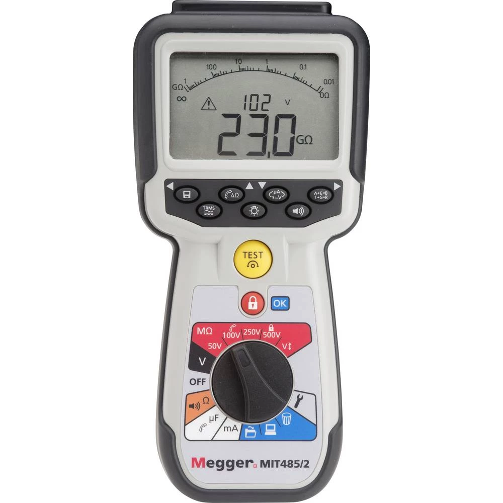 Megger MIT485/2 mjerač izolacije 50 V, 100 V, 250 V, 500 V 100 GΩ slika