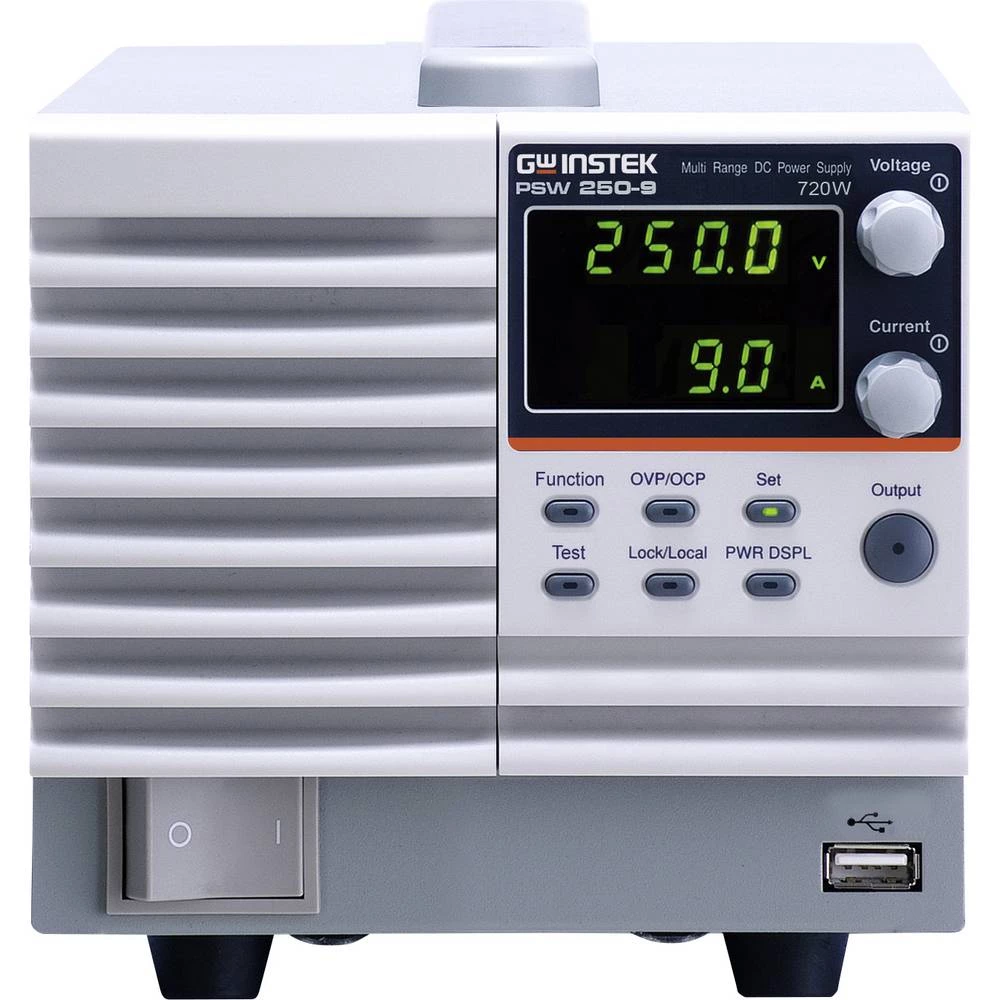 GW Instek PSW 250-9 720W Multi-Range Programmable Switching laboratorijsko napajanje, podesivo 0 - 250 V 0 - 9 A 720 W L slika