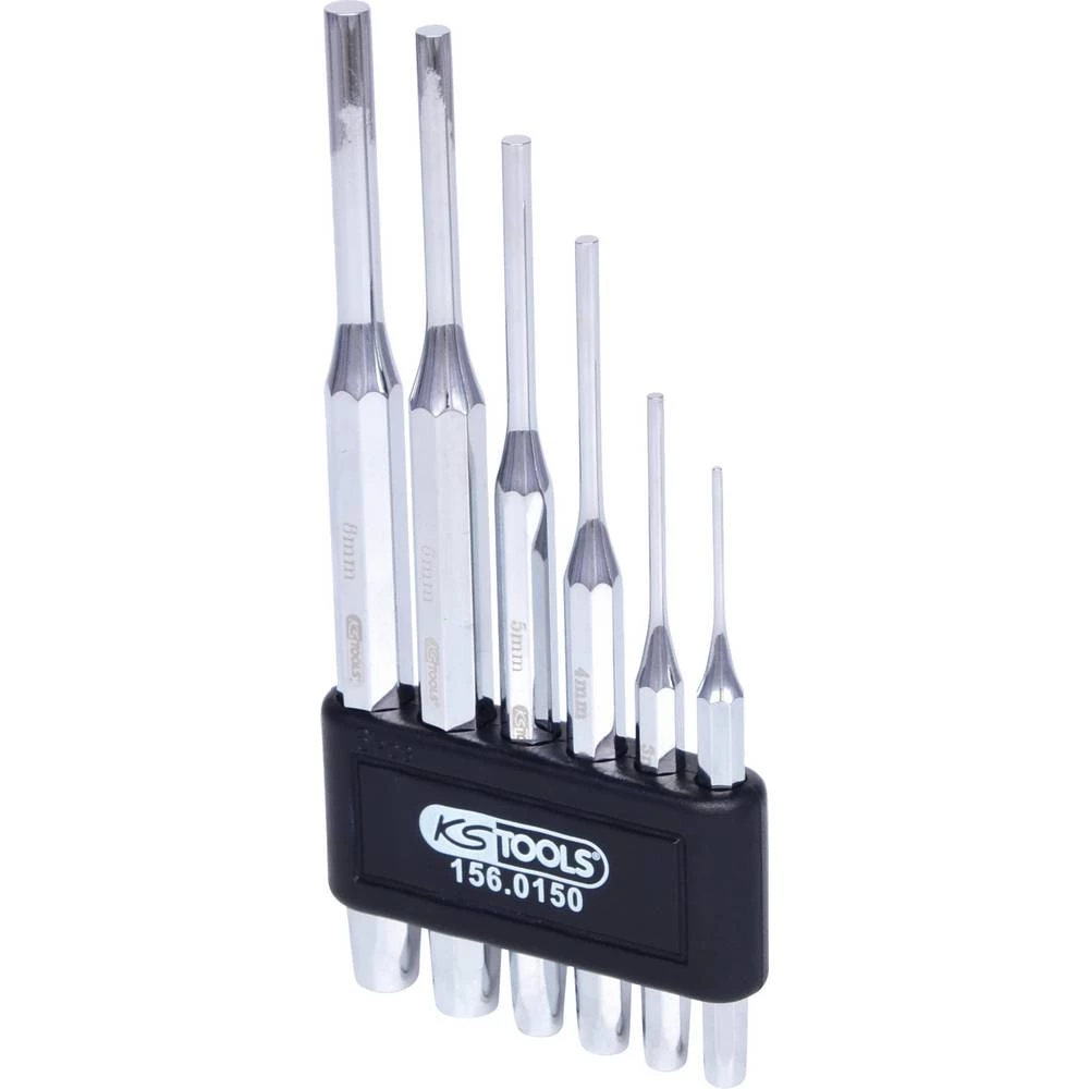 KS Tools 156.0150 Set bušilica, kromirani visoki sjaj, 6 kom slika
