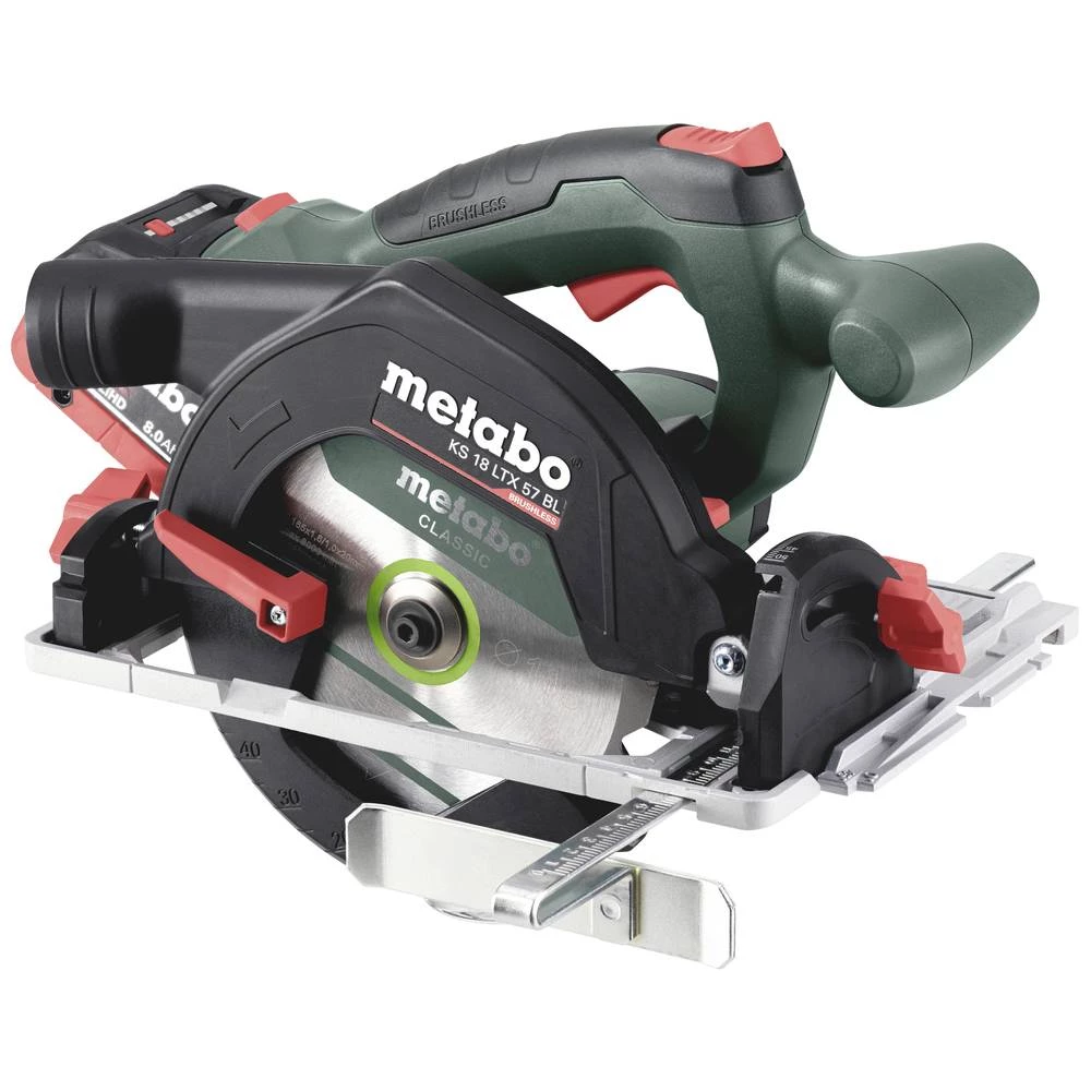 Metabo KS 18 LTX 57 BL akumulatorska kružna pila Dubina reza maks. (90°) 57 mm uklj. 2 akumulatora, uklj. punjač, uklj. slika