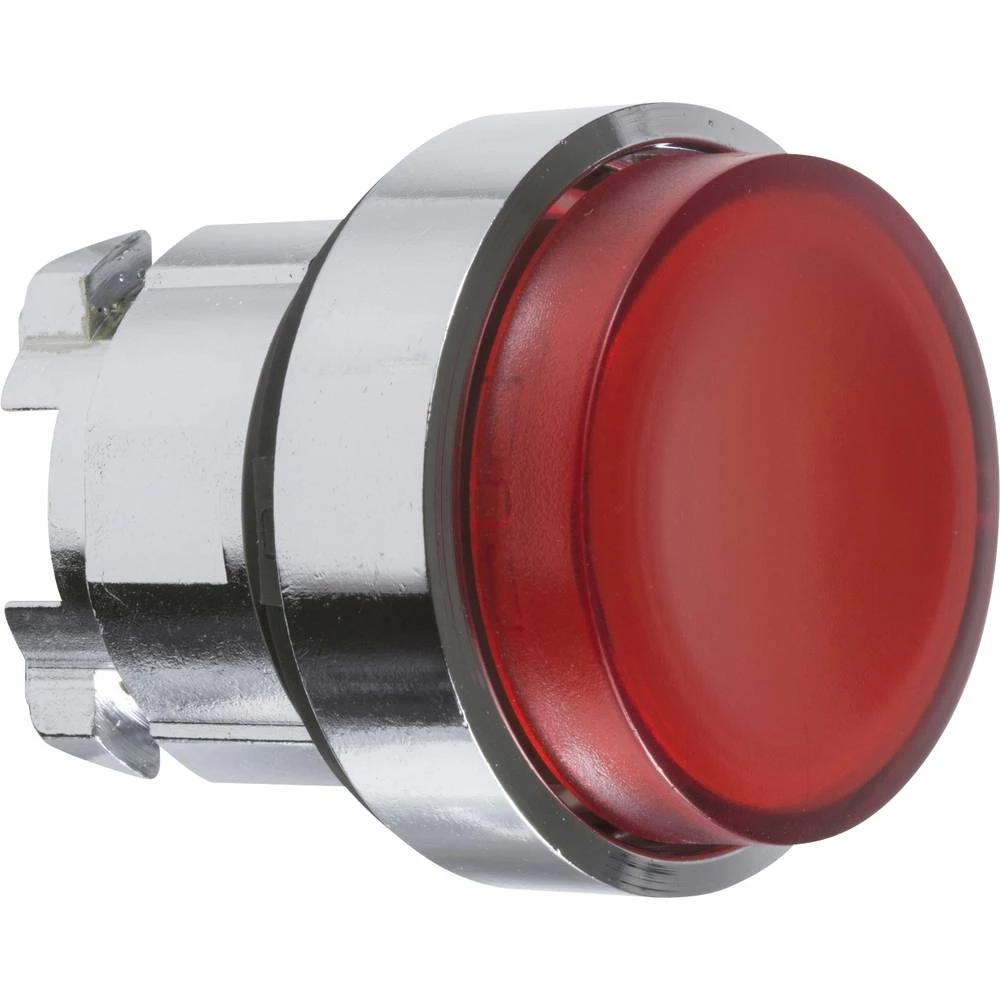 Schneider Electric ZB4BW14 prednji element za osvijetljeni gumb ponovno postavljiv (Ø) 22 mm neobilježeno krom boja, crvena 1 St. slika