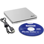 DVD vanjski snimač HL Data Storage GP70NS50.AHLE10B Maloprodaja USB 2.0 Srebrna