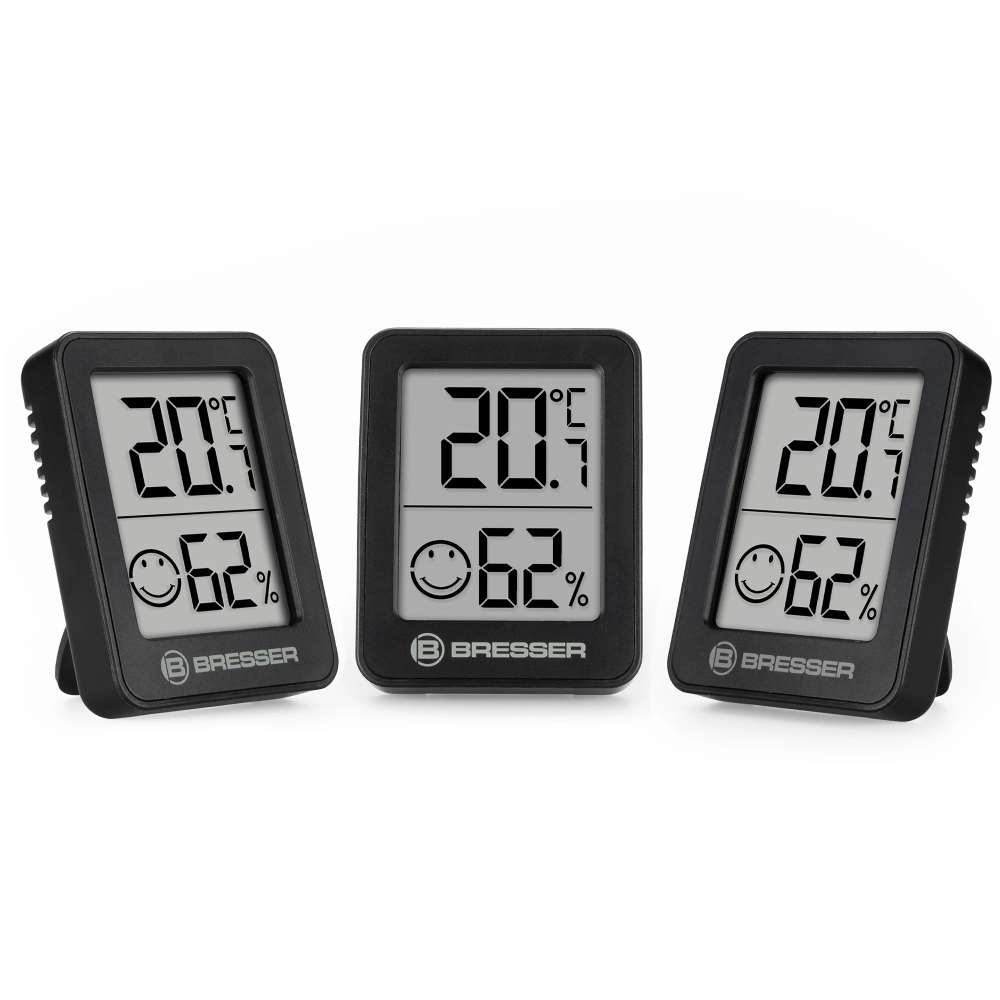 BRESSER ClimaTrend Hygro Indikator 3er Set Thermo Hygrometer slika