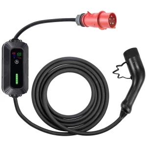 Platinet PPC32AT - Prijenosni 2u1 kabel za brzo punjenje e-automobila 11kW / 16A Platinet PPC32AT kabel za punjenje eMobility 5 m slika