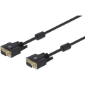 HP VGA Priključni kabel [1x Muški konektor VGA - 1x Muški konektor VGA] 1 m Crna slika