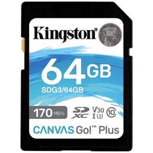 Kingston Canvas Go! Plus sd kartica 64 GB Class 10 UHS-I slika